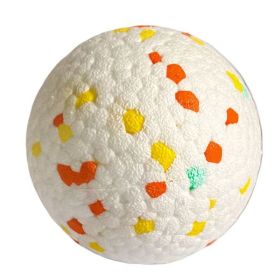 Pet Ball High Rebound Bite-resistant Dog Toy (Option: Orange Yellow Green-Large Size)